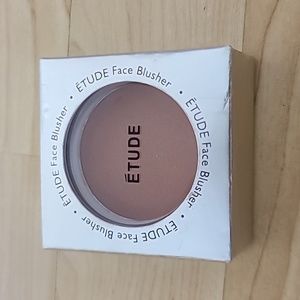Etude Single Color Blush Red Brown 7g Made in Korea Never Used